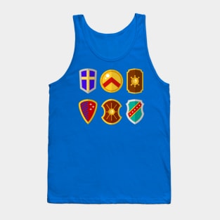 Heraldic Shields Tank Top